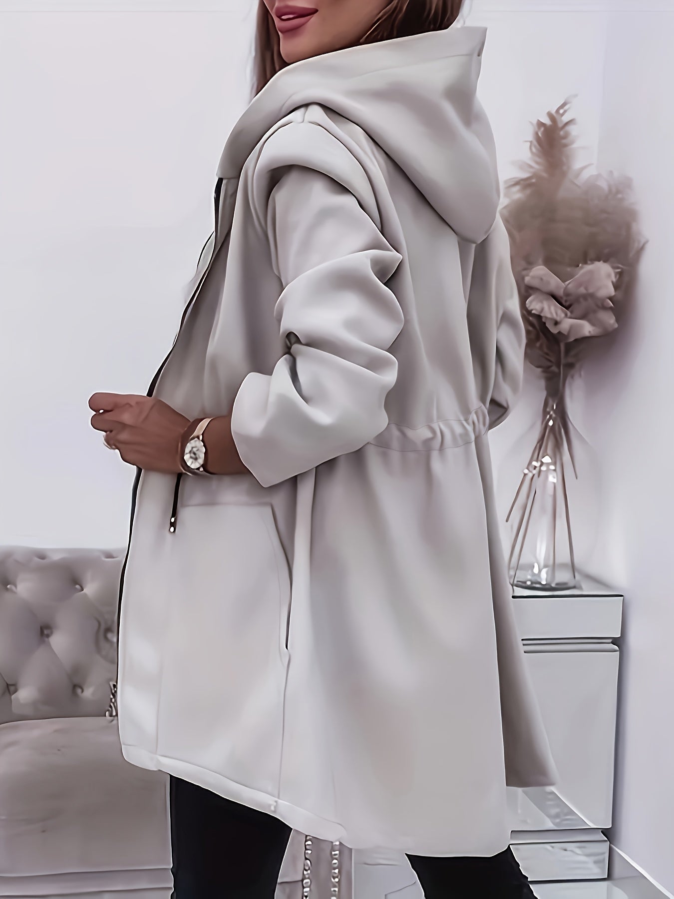 Auriane™ | Elegant Retro Trench Coat 6