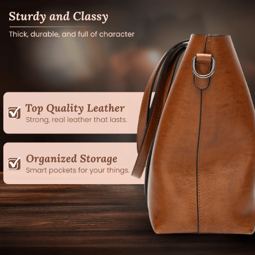 Juliette™ | Luxury Leather Bag (BUY 1, GET 1 FREE)