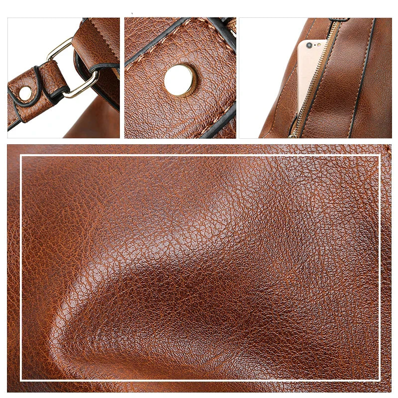Lisa™ | Timeless Leather Bag