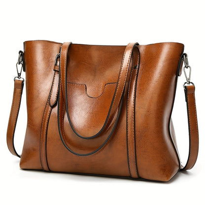 Ruby™ | Refined Leather Tote Bag