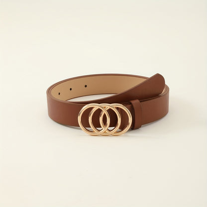 Michelle™ | Simple Solid Leather Belt