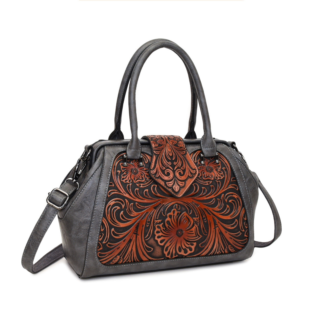 Ida™ | Carved Shoulder Bag