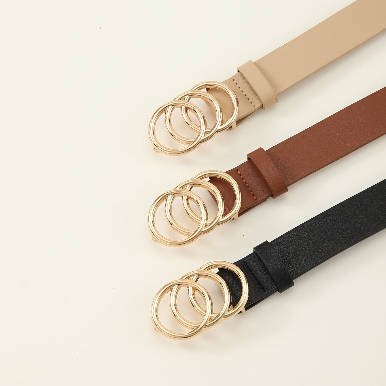 Michelle™ | Simple Solid Leather Belt