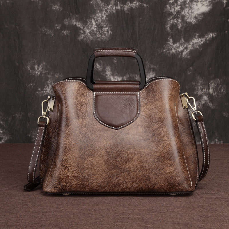 Edith™ | Cowhide Messenger Bag