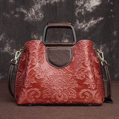 Edith™ | Cowhide Messenger Bag
