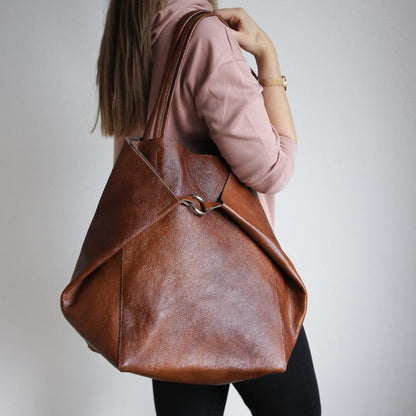 Hazel™ | Timeless Leather Handbag