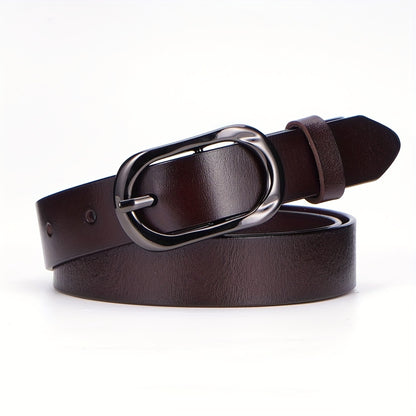 Elizabeth™ | Minimalist Metallic Buckle Belt