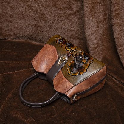 Rose™ | Embossed Messenger Bag