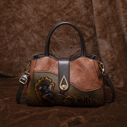 Rose™ | Embossed Messenger Bag