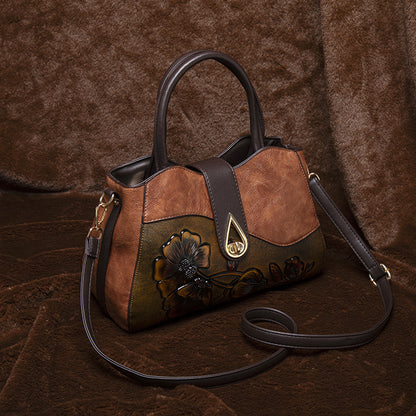 Rose™ | Embossed Messenger Bag