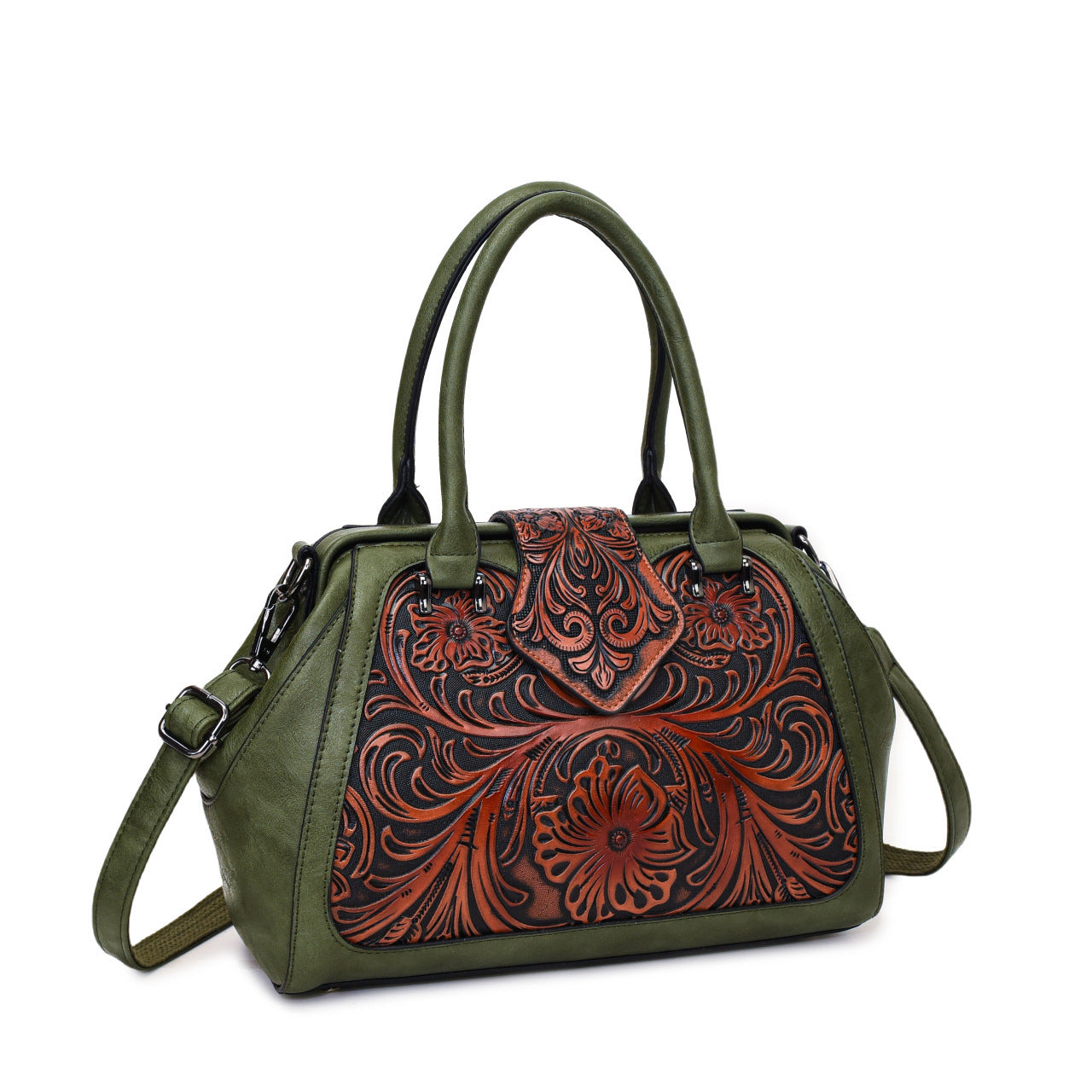Ida™ | Carved Shoulder Bag