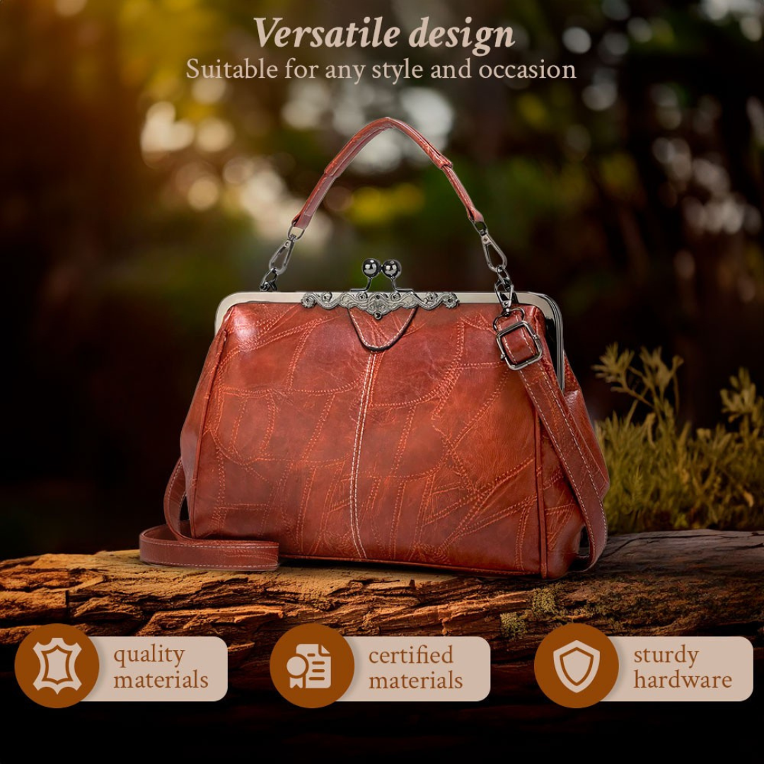 Lily™ | Leather Vintage Charm Bag