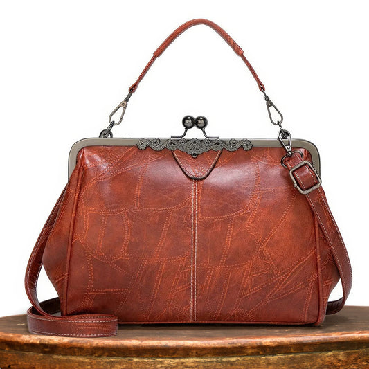 Lily™ | Leather Vintage Charm Bag