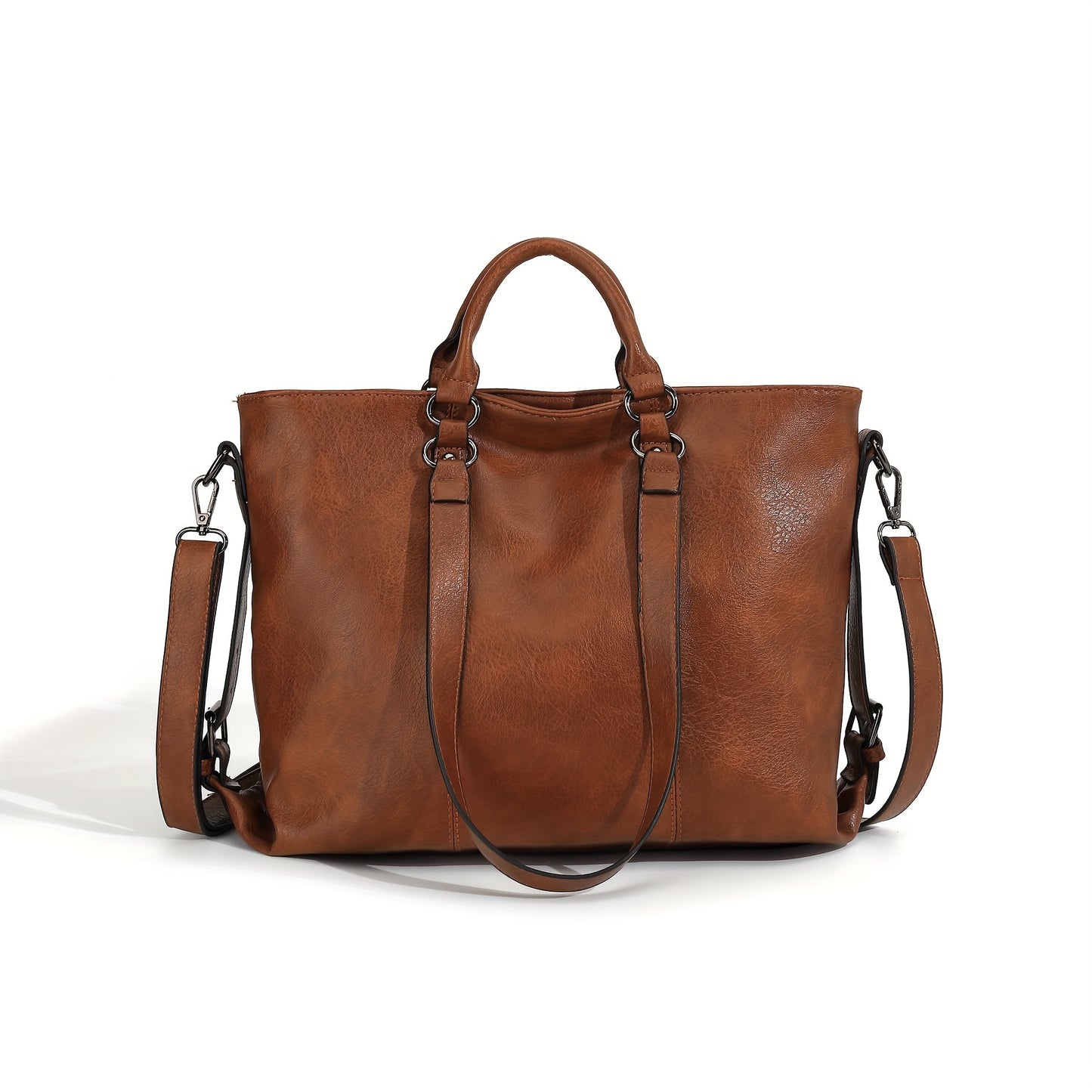 Catherine™ | Modern Leather Tote Bag