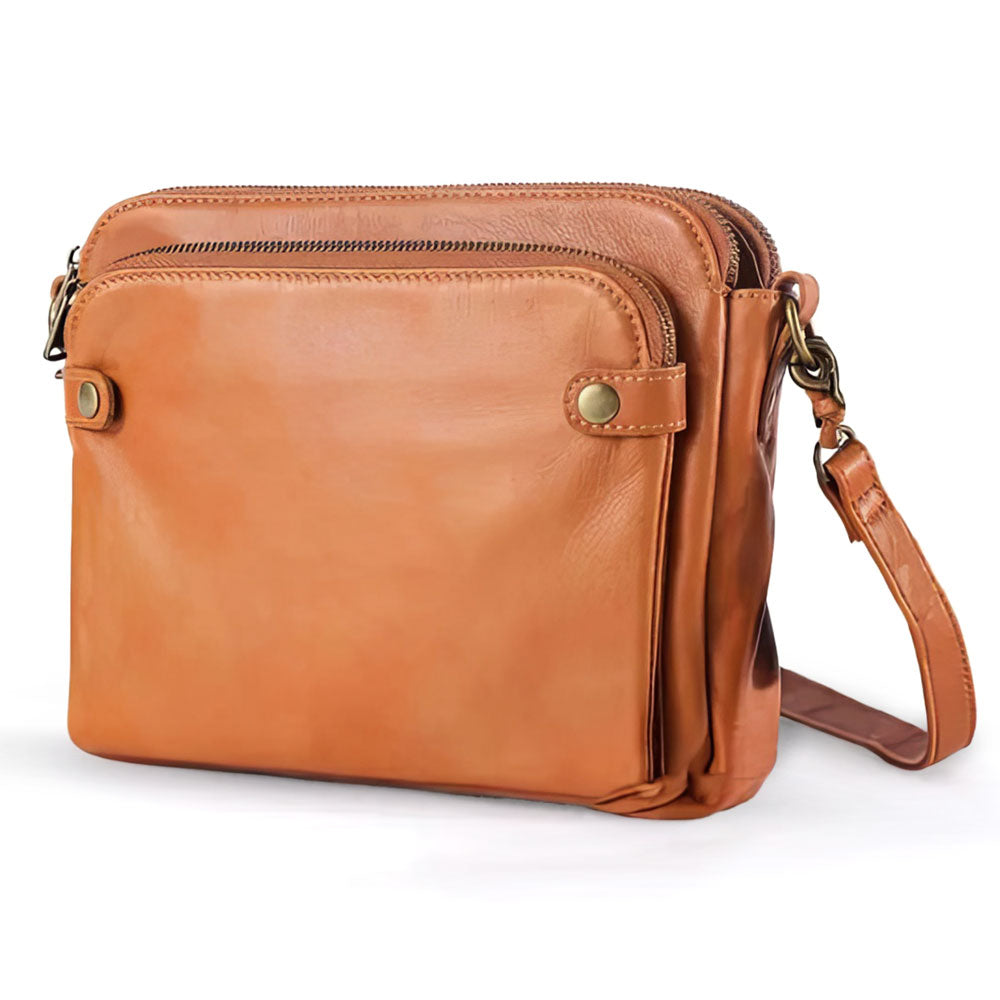 Kimberly™ | Classic Leather Crossbody