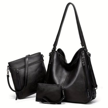 Amelia™ | Vintage Leather Tote Bag