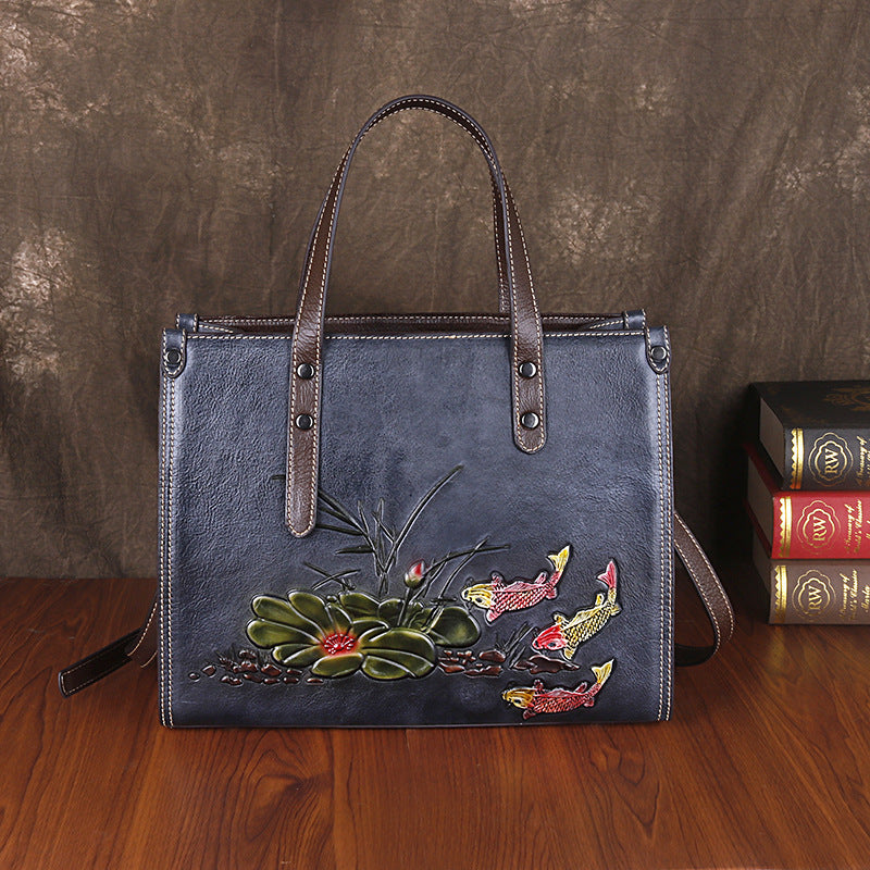 Evelyn™ | Cowhide Versatile Bag