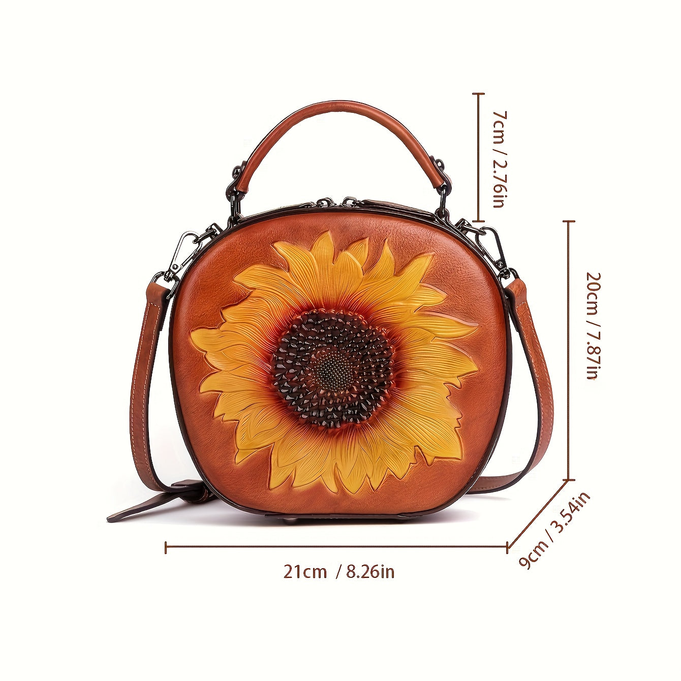 Mabel™ | Top-Grain Leather Bag