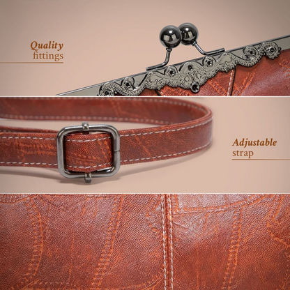 Lily™ | Leather Vintage Charm Bag