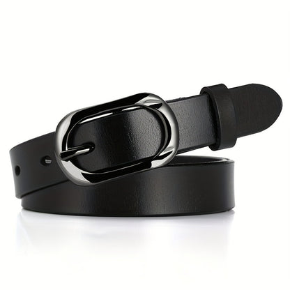Elizabeth™ | Minimalist Metallic Buckle Belt