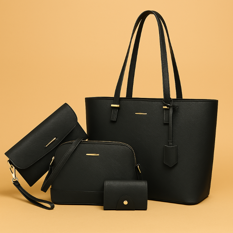 Catherine™ | 3-Piece Leather Bag Set