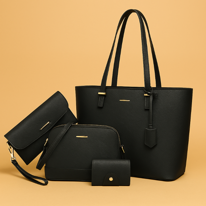 Catherine™ | 3-Piece Leather Bag Set