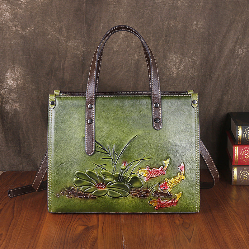 Evelyn™ | Cowhide Versatile Bag