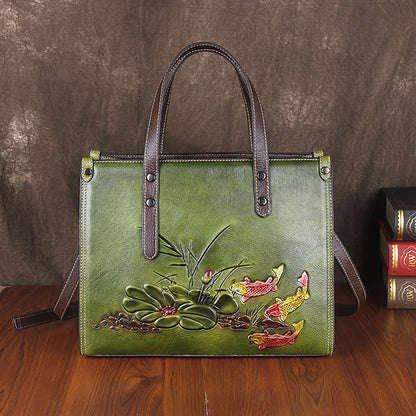 Evelyn™ | Cowhide Versatile Bag