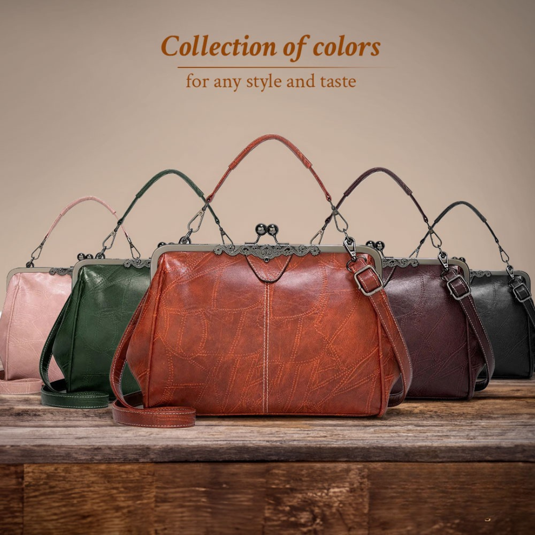 Lily™ | Leather Vintage Charm Bag