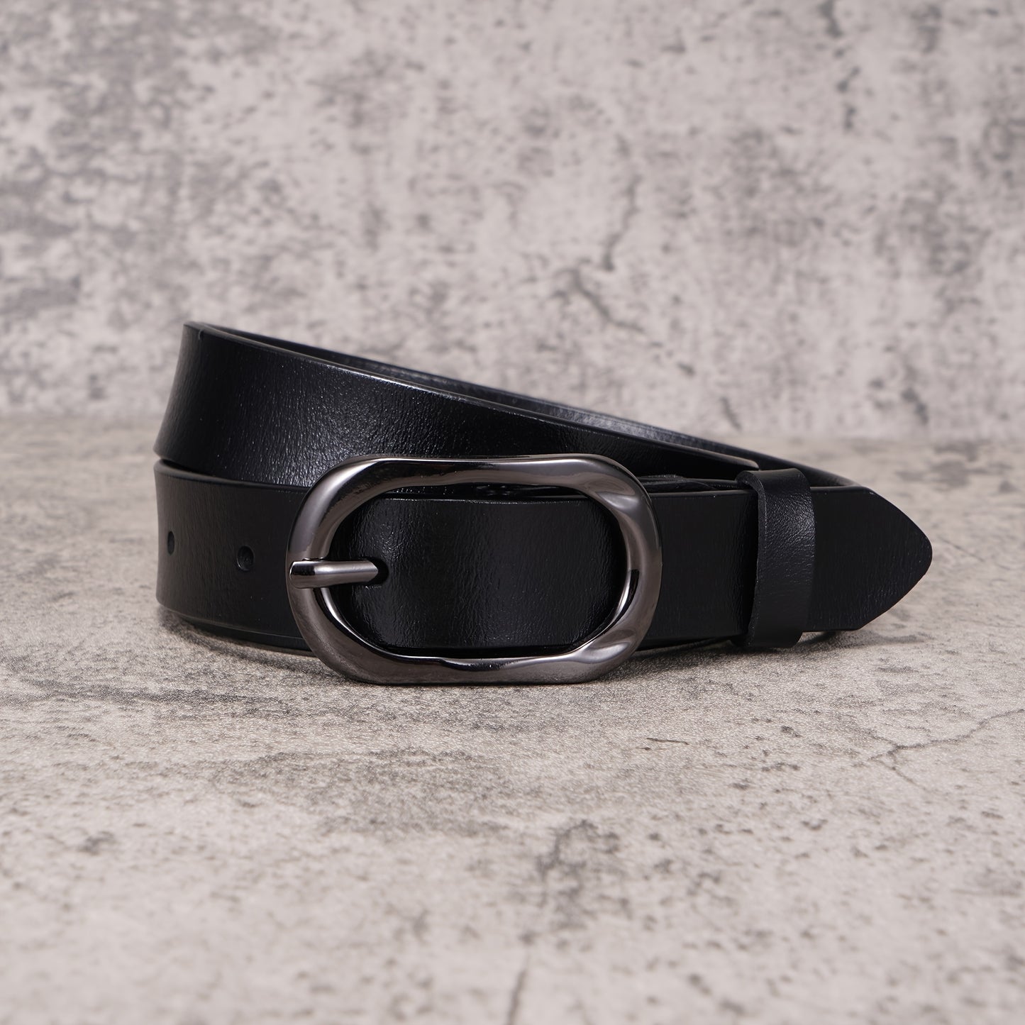 Elizabeth™ | Minimalist Metallic Buckle Belt