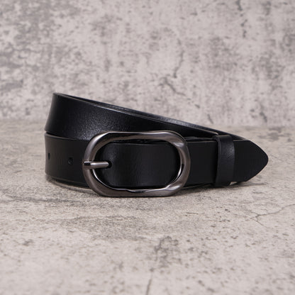 Elizabeth™ | Minimalist Metallic Buckle Belt