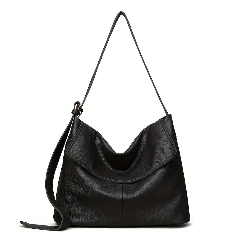 Evelyn™ | Spacious Leather Tote Bag