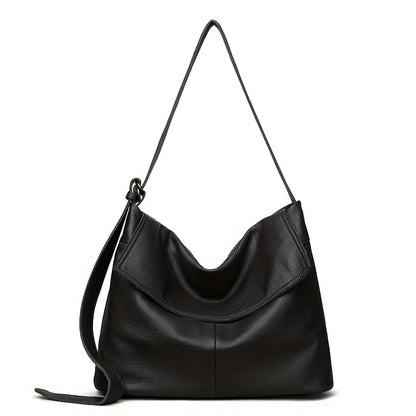 Evelyn™ | Spacious Leather Tote Bag