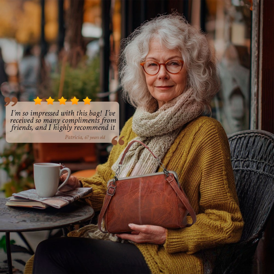 Lily™ | Leather Vintage Charm Bag