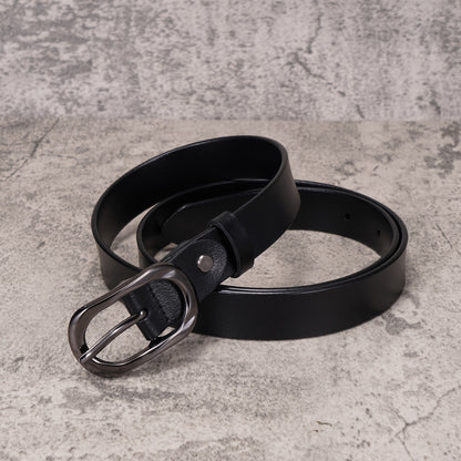 Elizabeth™ | Minimalist Metallic Buckle Belt