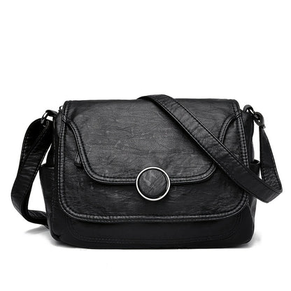 Emma™ | Retro Leather Crossbody Bag