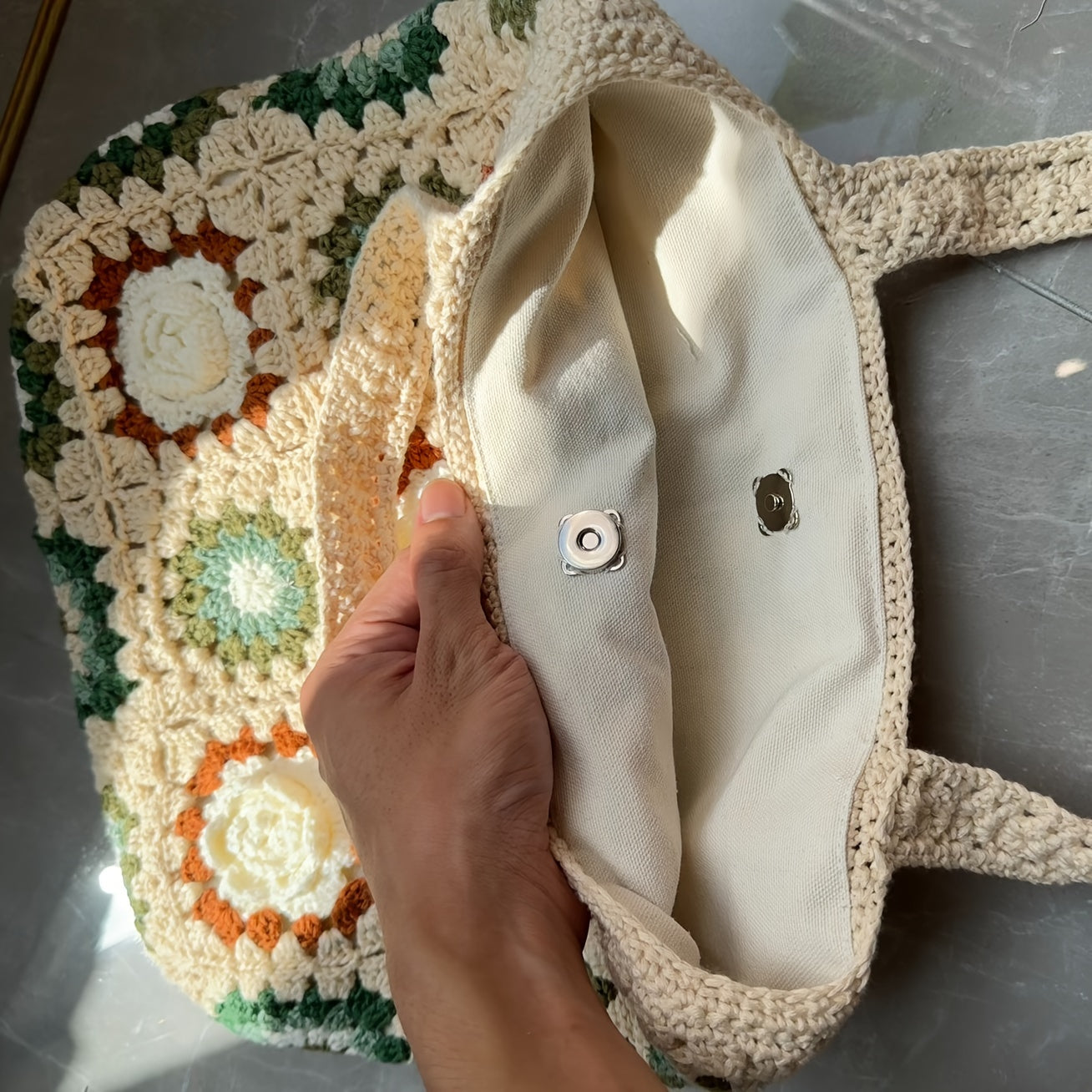 Sophia™ | Knitted Boho Bag