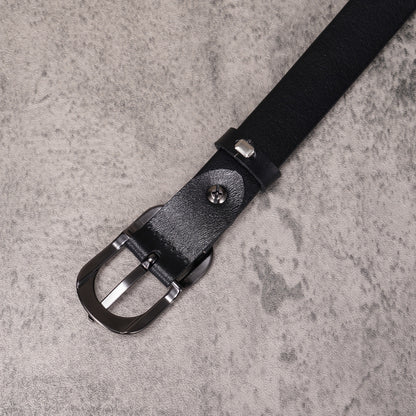 Elizabeth™ | Minimalist Metallic Buckle Belt
