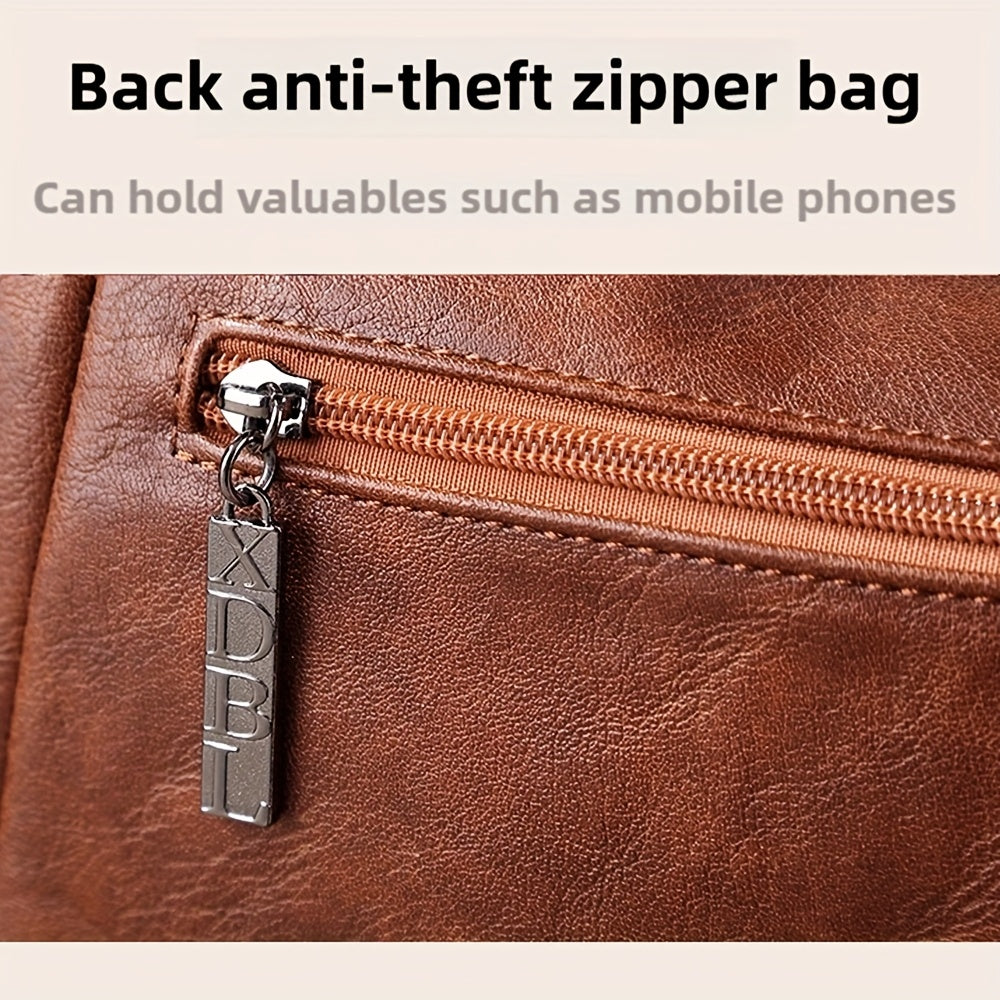 Beatrice™ | Classic Leather Shopping Bag