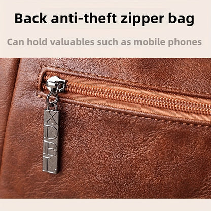 Beatrice™ | Classic Leather Shopping Bag