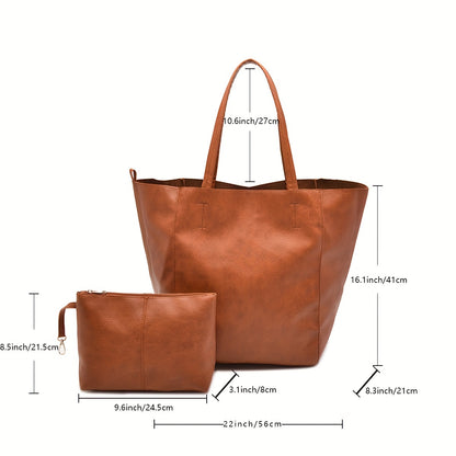 Hazel™ | Timeless Leather Handbag
