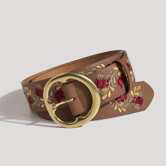 Natalie™ | Bohemian Embroidered Long Belt
