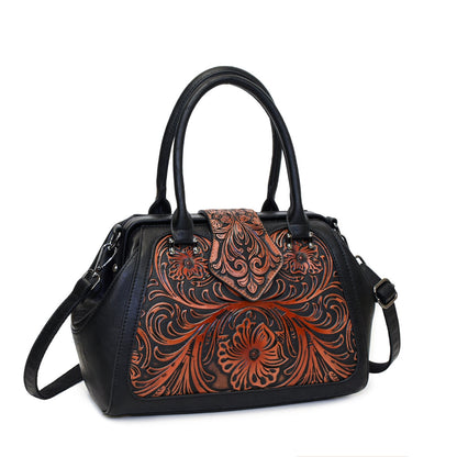Ida™ | Carved Shoulder Bag