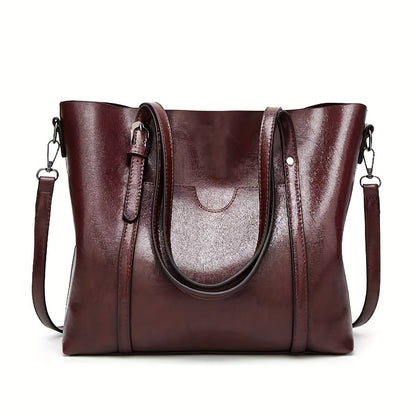 Ruby™ | Refined Leather Tote Bag