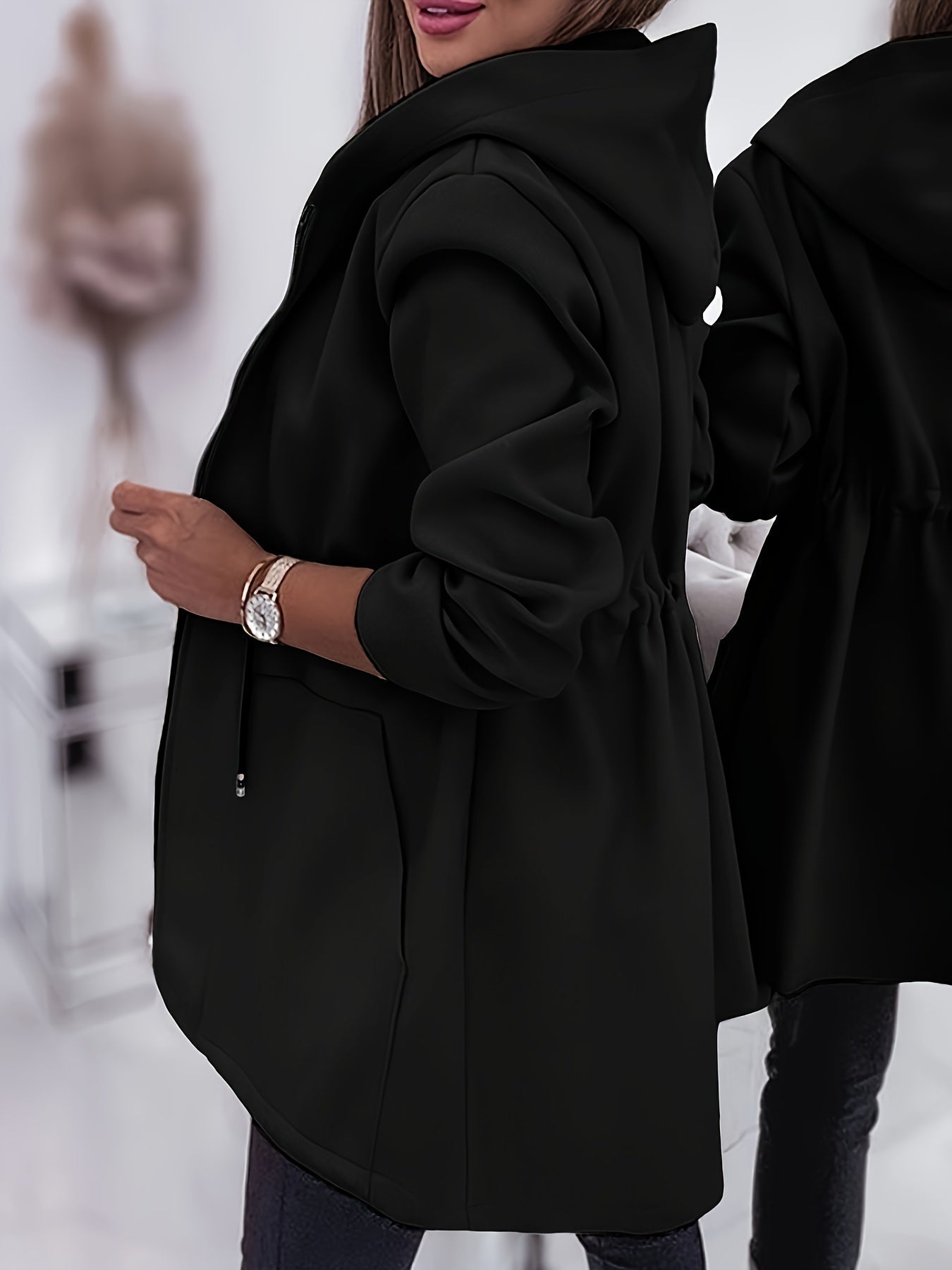 Auriane™ | Elegant Retro Trench Coat 3