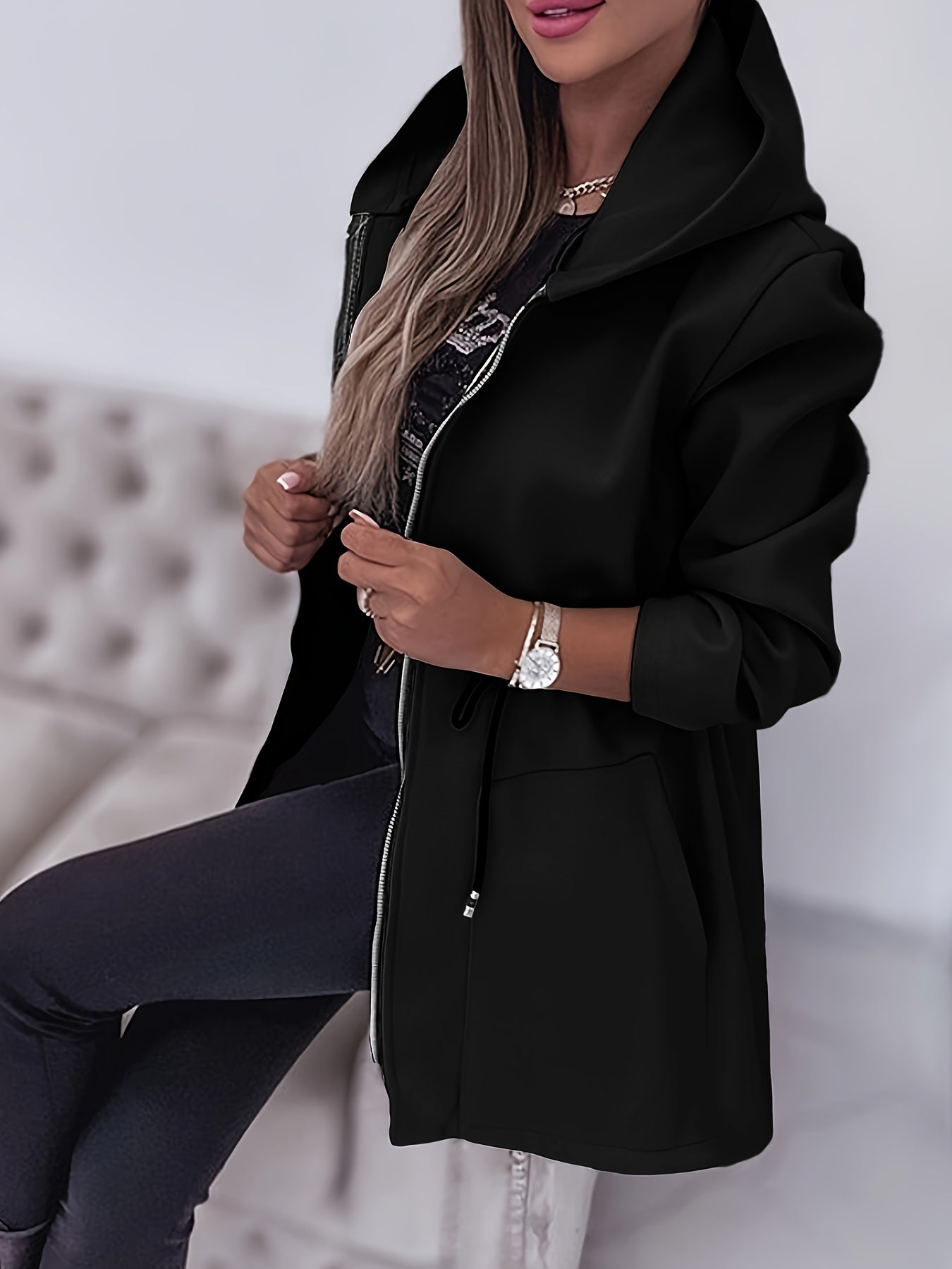Auriane™ | Elegant Retro Trench Coat 5