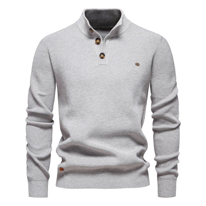 Damien™ | Elegant High Neck Sweater 3