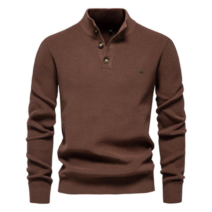 Damien™ | Elegant High Neck Sweater 4