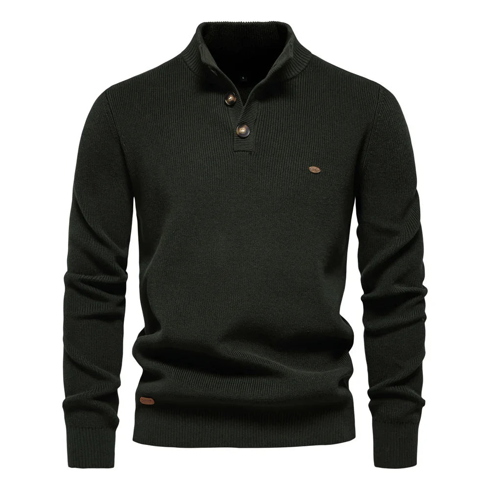 Damien™ | Elegant High Neck Sweater 5