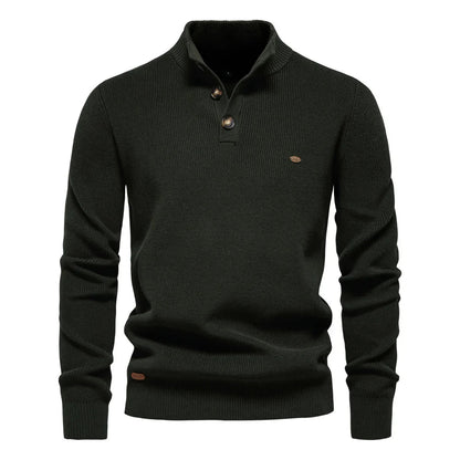 Damien™ | Elegant High Neck Sweater 5